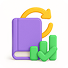 Иллюстрация re-book для сайта Testter.kz